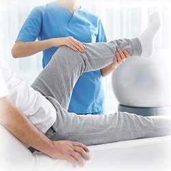 Image of physical therapy exercise