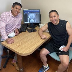 Photo of Randy Hew and Andrew Luu MD