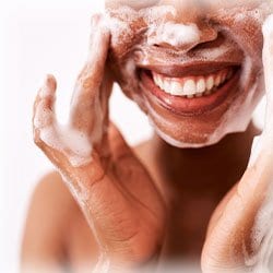 Photo of Happy Woman Using Non Toxic Beauty Products 